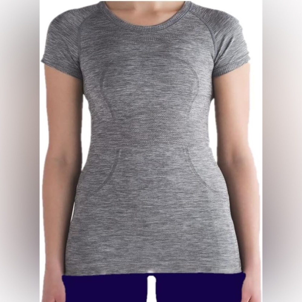 Lululemon Swiftly Tech Short Sleeve Shirt, Waist Length - Gray